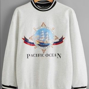 Shein Graphic Crew neck